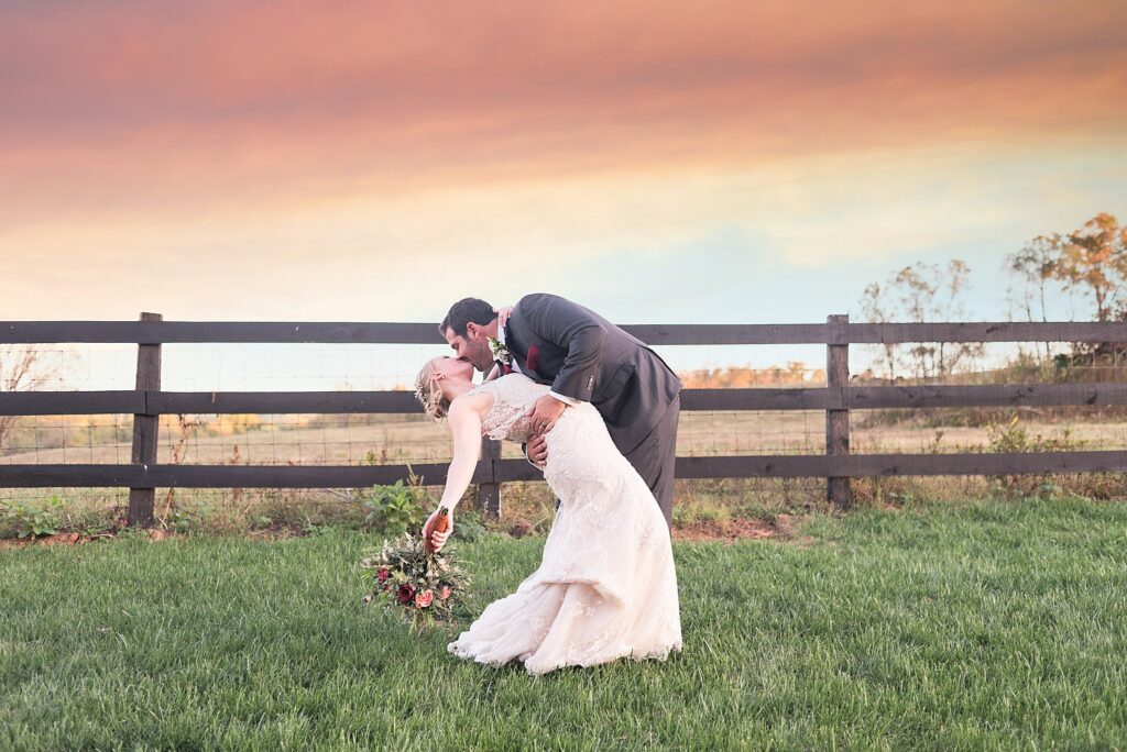 Sunset Portraits at The Barn at Willow Brook