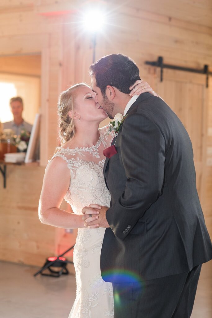 First Dance at The Barn at Willow Brook
