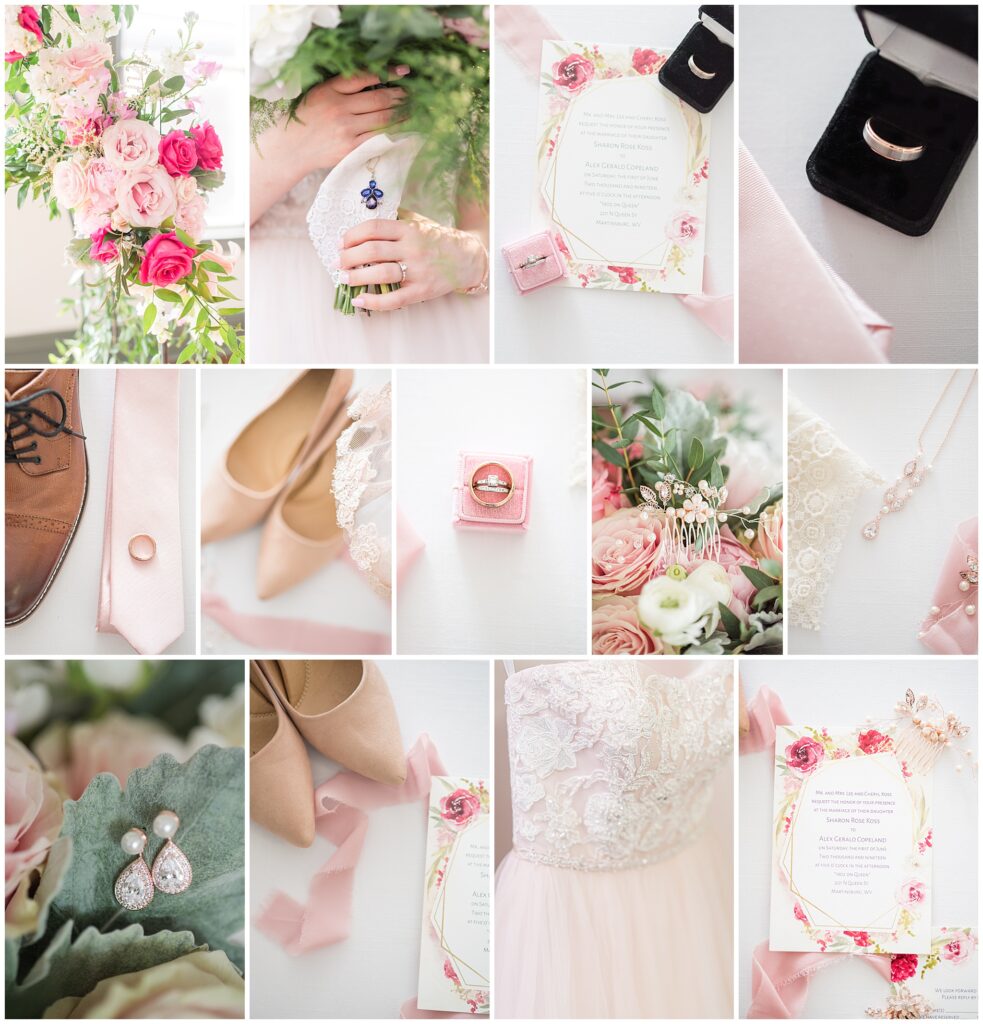 Shades of Pink Florals and Neutrals