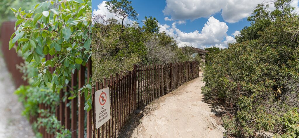 Rocky Hiking path at Mt. Bonnell