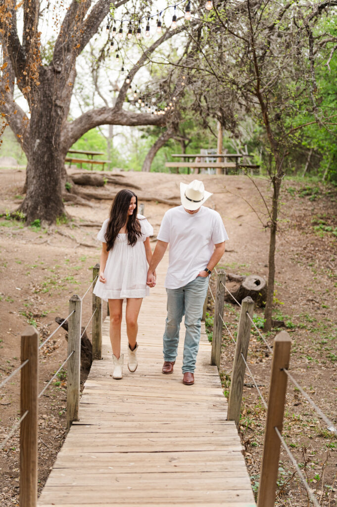 Luckenbach Engagement Session - Vintage